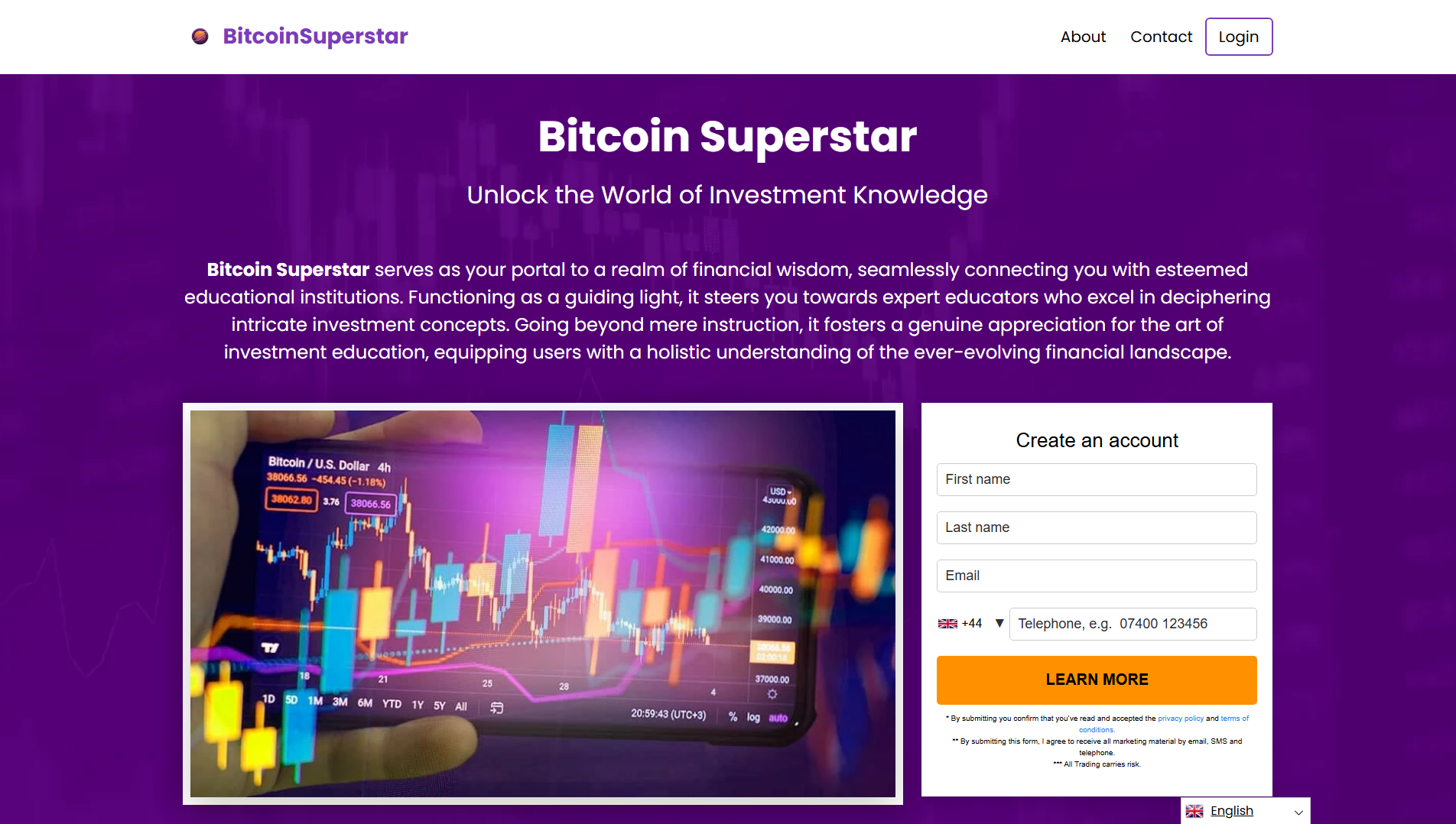 Stored capture of bitcoinsuperstar.org