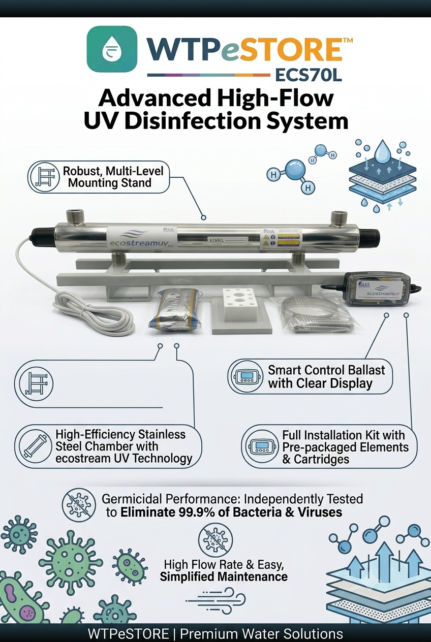 ALFA U.V. PURIFIERS ECS70L