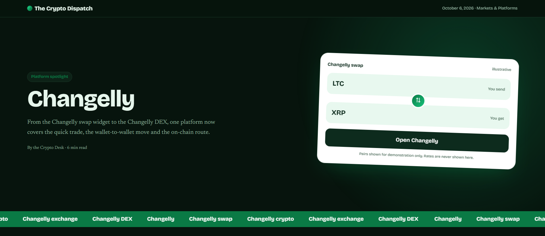 Stored capture of changelly-eng.org