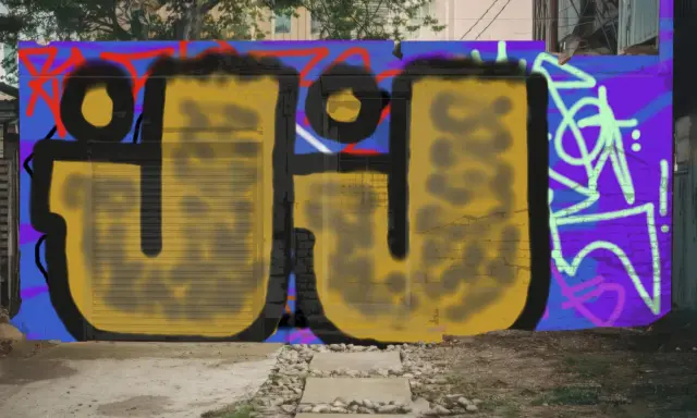 Graffiti artwork by taost