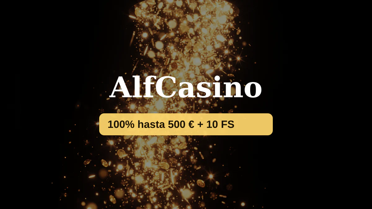 AlfCasino — bono de bienvenida 100% hasta 500 € + 10 FS, pagos: Visa, Mastercard, Skrill, Neteller, Paysafecard AlfCasino — bono de bienvenida 100% hasta 500 € + 10 FS, pagos: Visa, Mastercard, Skrill, Neteller, Paysafecard