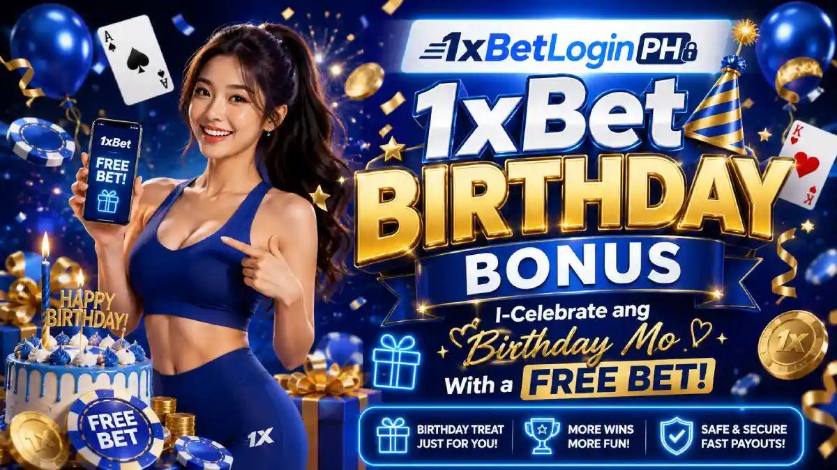 1xBet Birthday Bonus – Birthday Treat na May Free Bet!