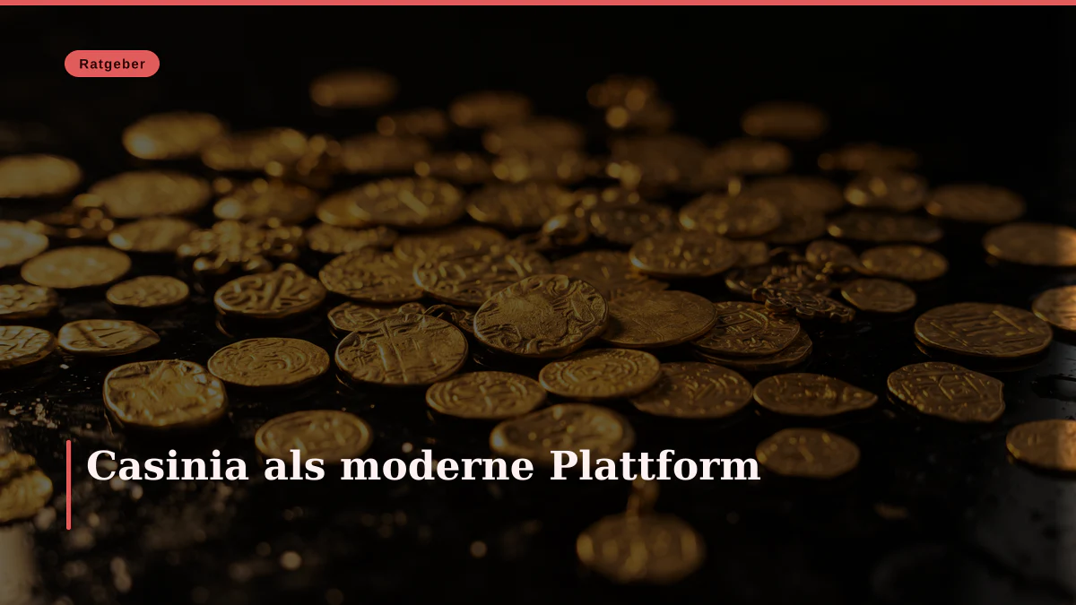 Casinia als moderne Plattform