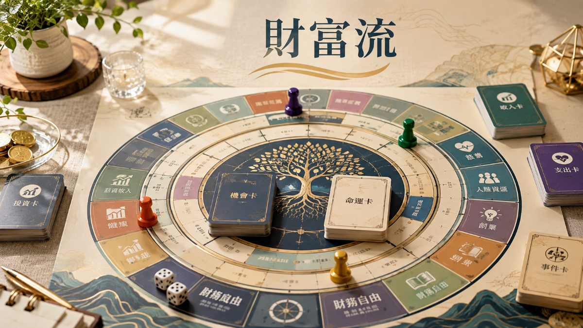  8/10 限定場，3小時預演人生！專屬 6人財富流體驗 活動封面