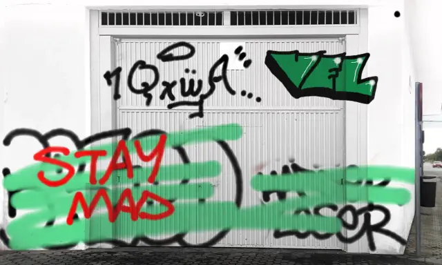 Graffiti artwork by DbDKITM