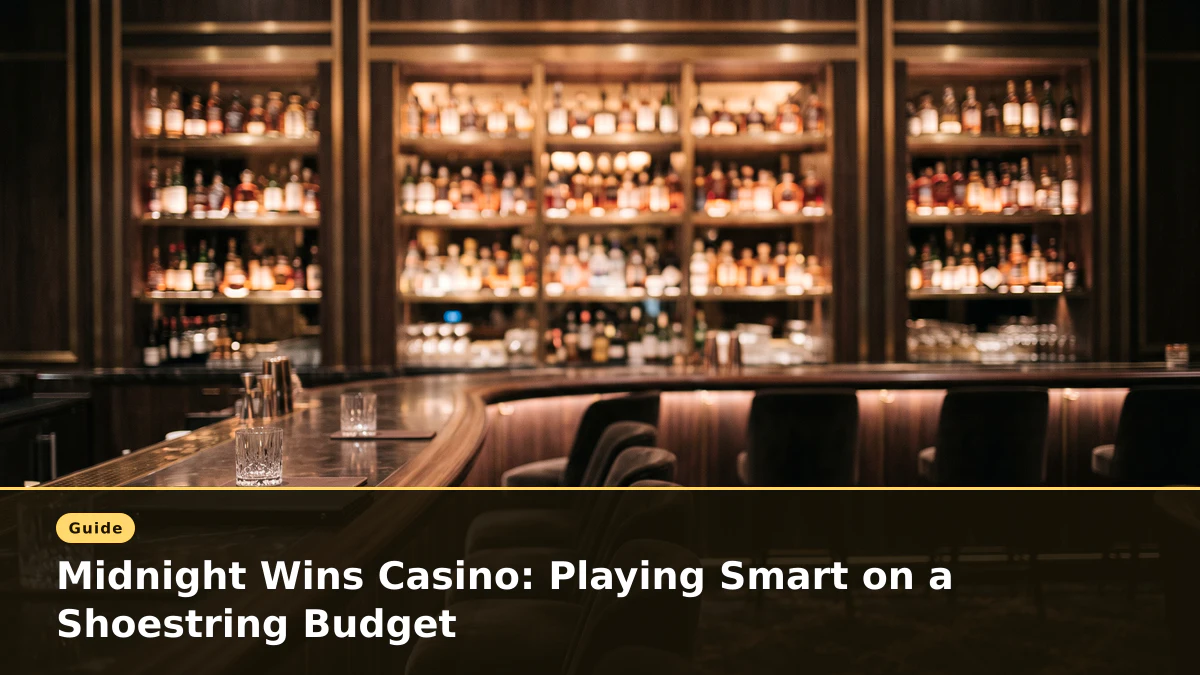 Midnight Wins Casino: Playing Smart on a Shoestring Budget