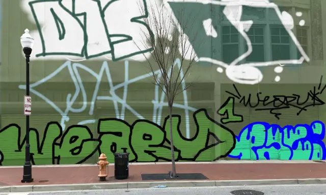 Graffiti artwork by DECAY
