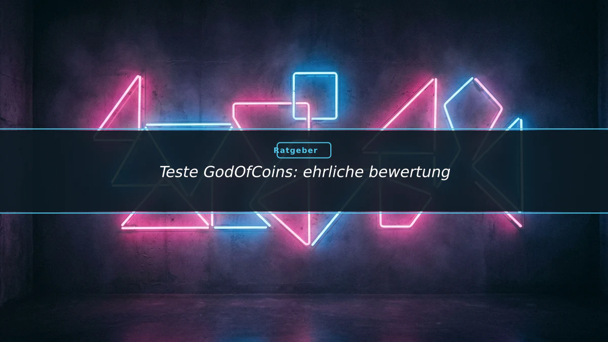 Teste GodOfCoins: ehrliche bewertung