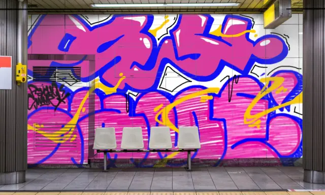 Graffiti artwork by PSYCHO70s