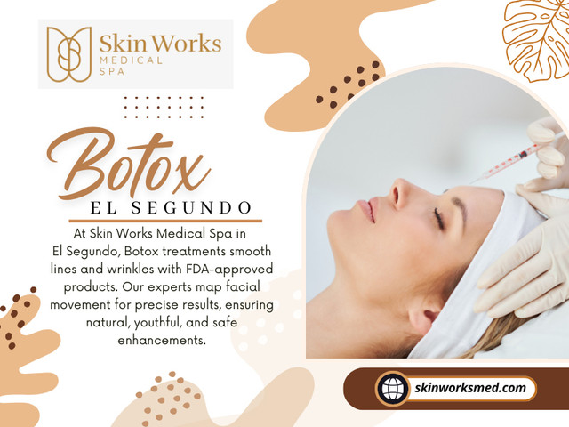 A med spa is more than just a place for beauty treatments—it’s a destination for confidence, self-care, and wellness. At Med spa El Segundo, clients have access to a wide range of services, from Botox El Segundo and dermal fillers El Segundo to Juvederm El Segundo, lip filler El Segundo, and semaglutide El Segundo. For those nearby, the same trusted care is available through the medical spa Manhattan Beach, where treatments like Restylane Manhattan Beach, Botox Manhattan Beach, and semaglutide Manhattan Beach deliver lasting results.

Click Here for More Information: https://skinworksmed.com/locations/el-segundo-med-spa/

Skin Works Medical Spa – El Segundo
Address: 425 Main St, El Segundo, CA 90245
Phone Number: (424) 321-4517

Google Map: https://g.co/kgs/71Mr5m8

Read Our Blogs:
https://skinworksmedelsegundomedspa.wordpress.com/
https://skinworksmedelsegundomedspa.tumblr.com/
https://medspaelsegundo.wixsite.com/medspaelsegundo

More Links:
https://linktr.ee/skinworksmedelsegundomedspa
https://www.pinterest.com/skinworksmedelsegundomedspa/
https://vimeo.com/medspaelsegundo