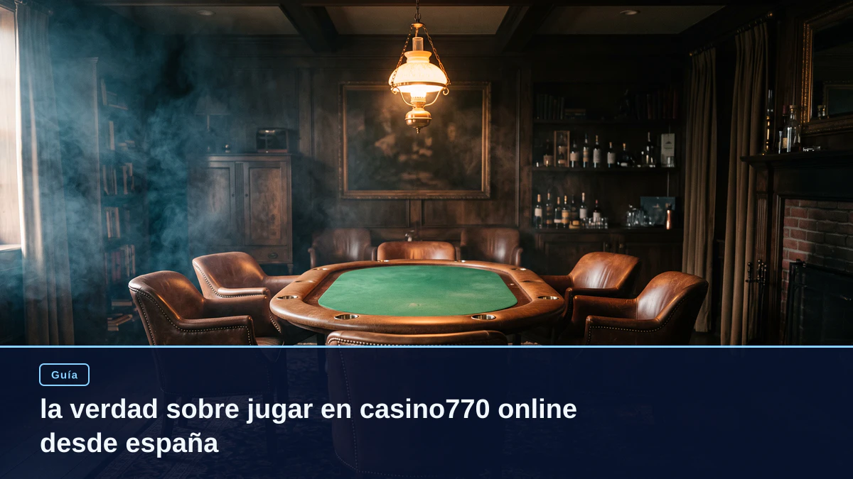la verdad sobre jugar en casino770 online desde españa