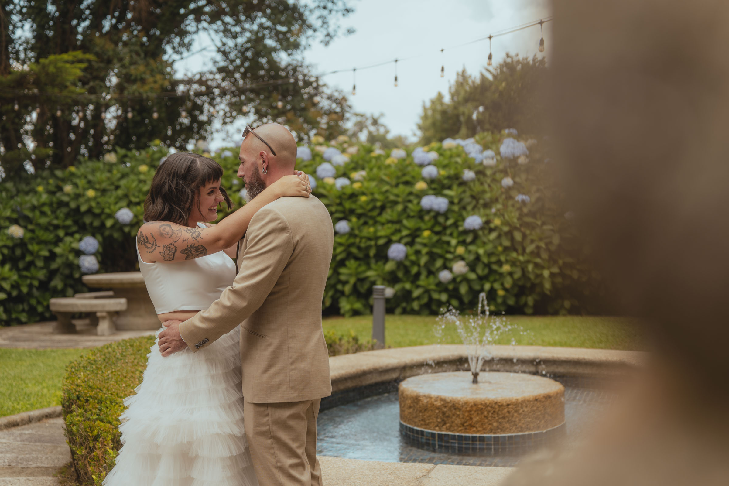 Fotografía de boda en Galicia de Nerea y Hugo en el Pazo Los Escudos