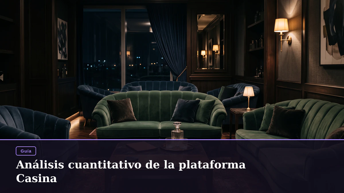 Análisis cuantitativo de la plataforma Casina