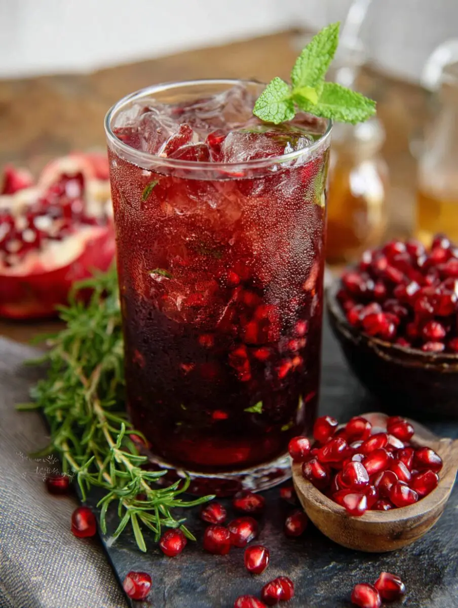 How to Make Pomegranate Berry Iced Tea