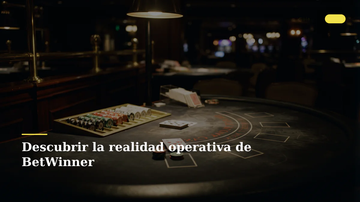 Descubrir la realidad operativa de BetWinner