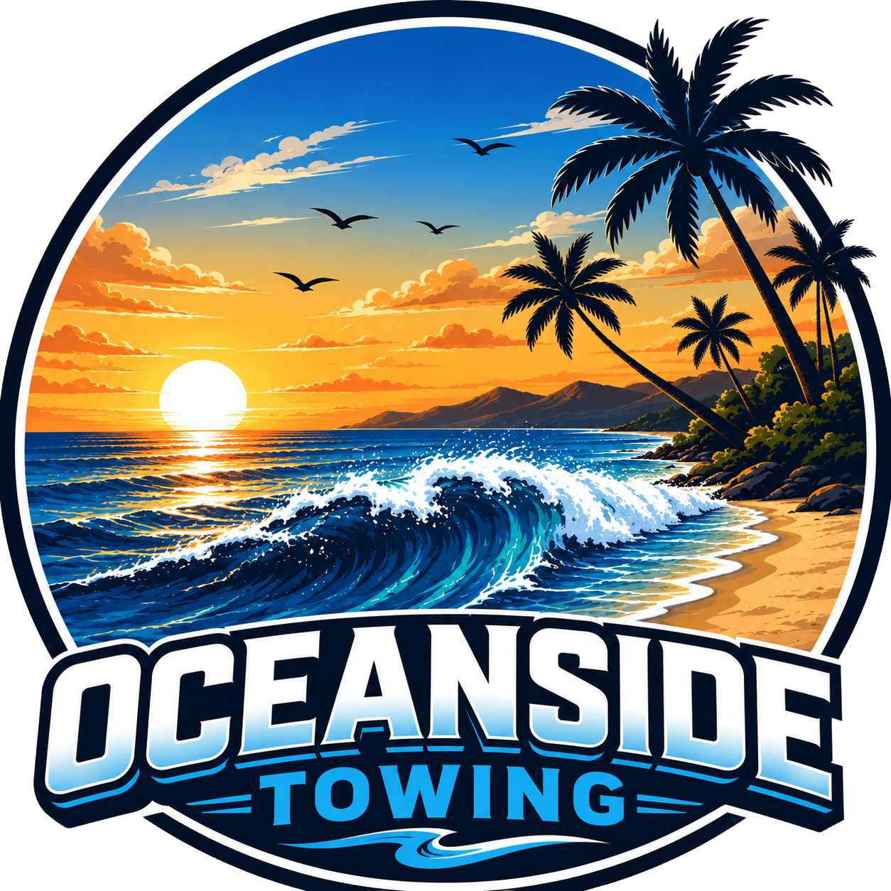 Oceanside Towing Logo