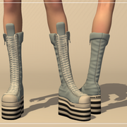 Boots dyed