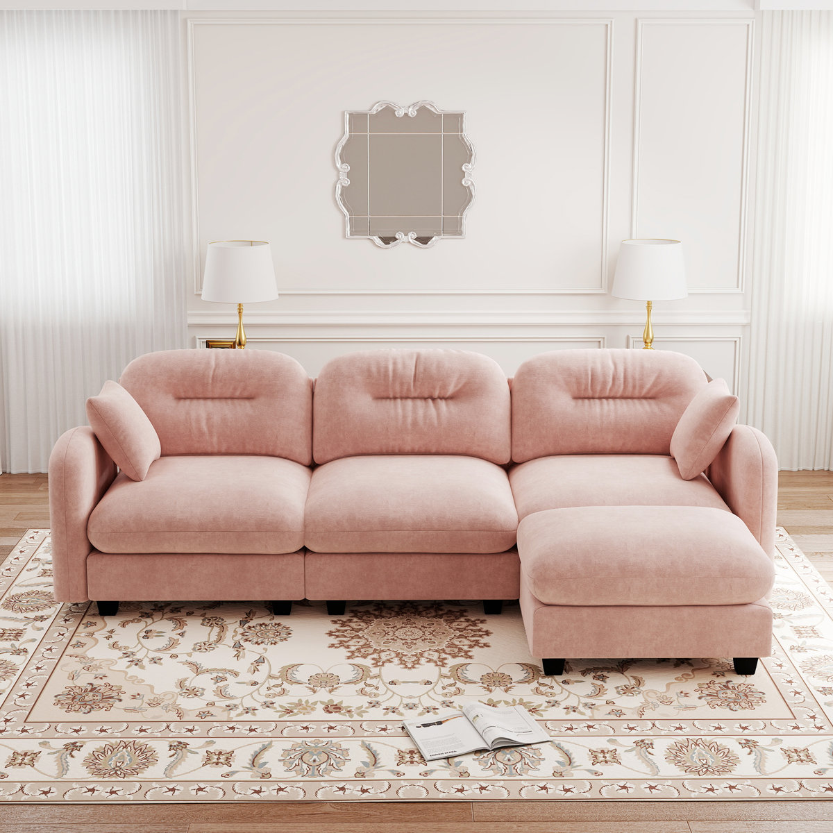 Cloud Comfort L-Shaped Sectional Sofa