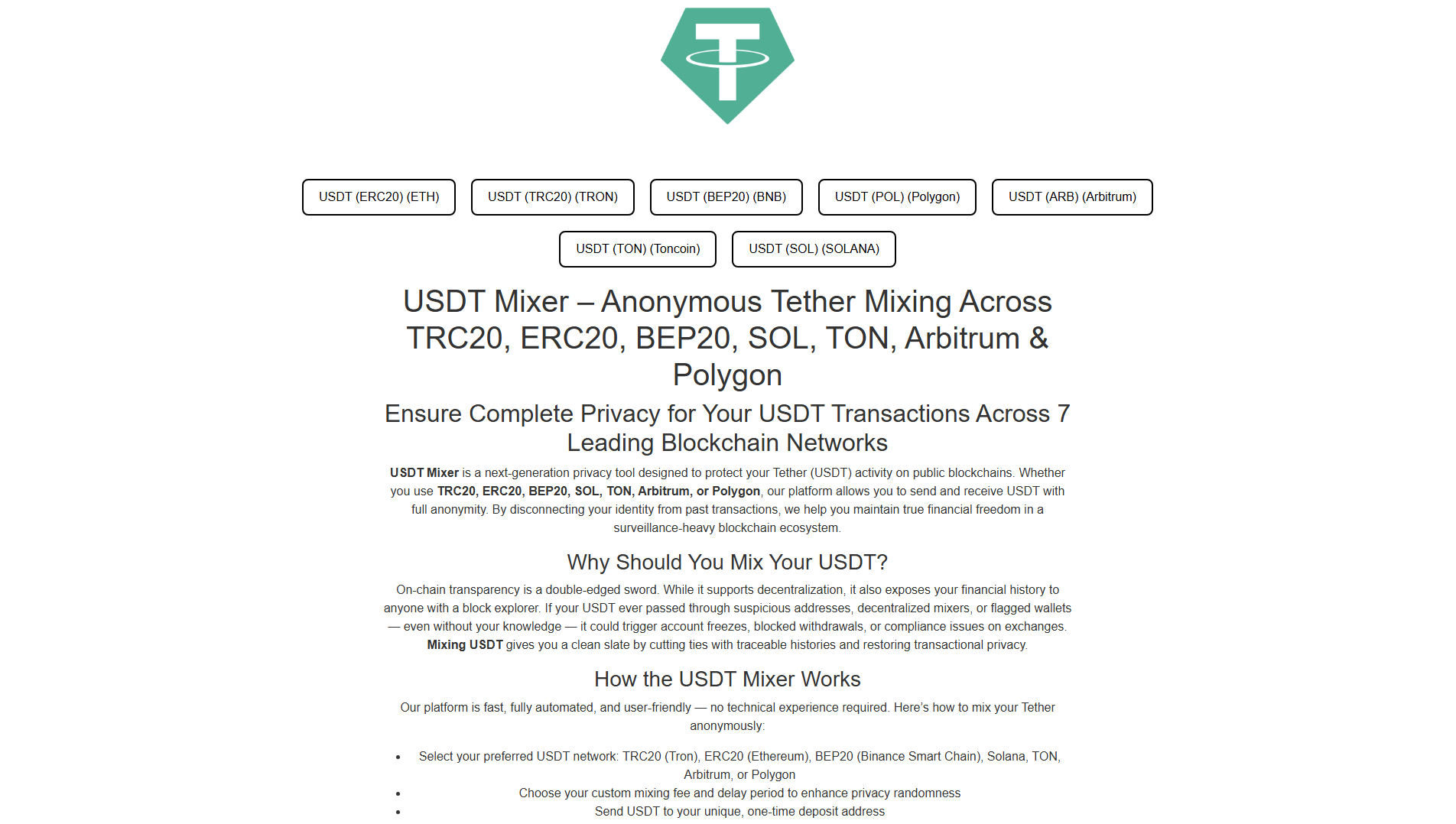 Stored capture of usdt2mix.to