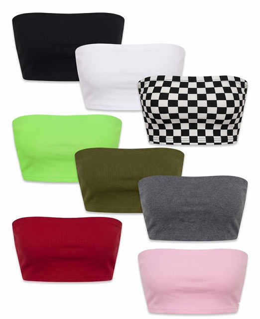 Cotton Strapless Bandeau