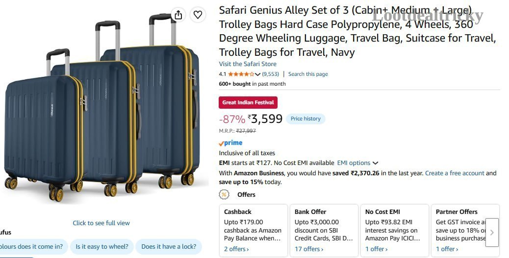 Safari Set Of | Huge Savings Offer
