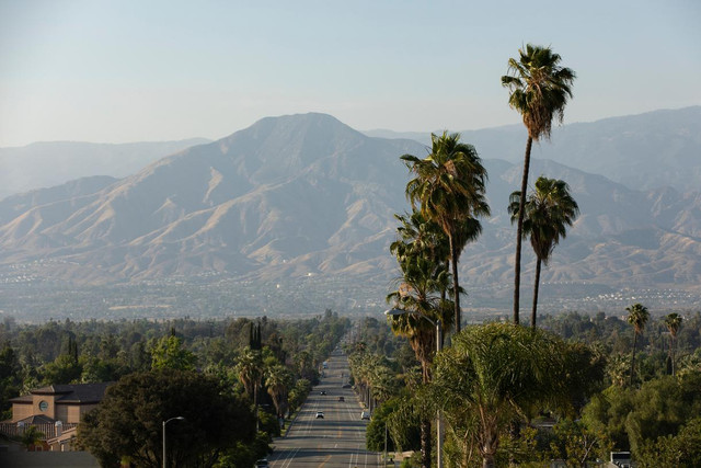 Serene Southern California landscape representing anxiety relief and healing at Into The Light