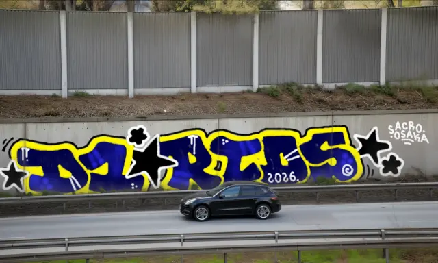 Graffiti artwork by H812