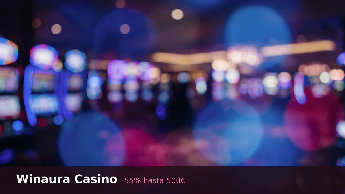 Winaura Casino &mdash; bono de bienvenida 55% hasta 500&euro; + 50 FS, pagos: Visa, Mastercard, Skrill, Neteller, Paysafecard