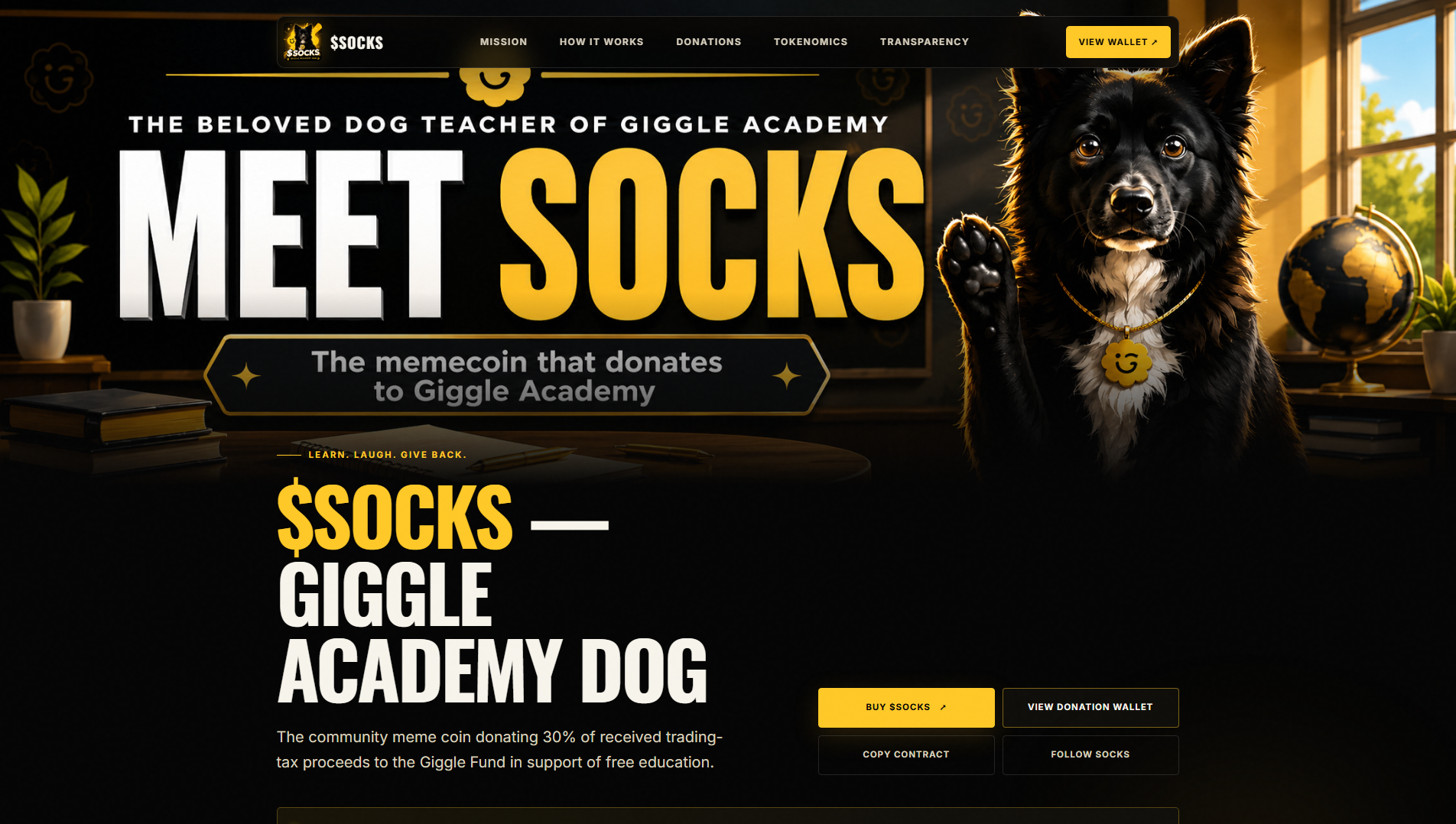 Screenshot of giggle-socks.fun