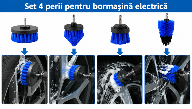 Set 4 perii pentru bormasina electrica - imagine 3
