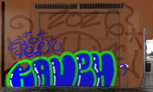 Graffiti artwork by Ksksksskk