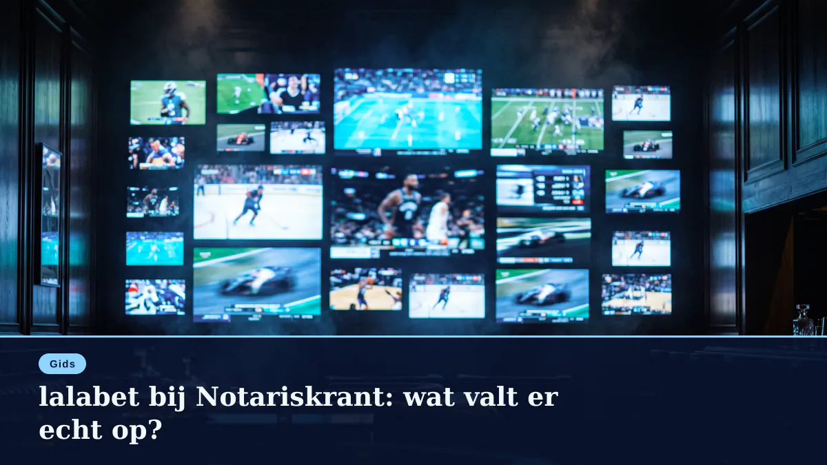lalabet bij Notariskrant: wat valt er echt op?