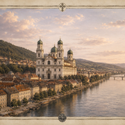 Dom Passau mit Fluss