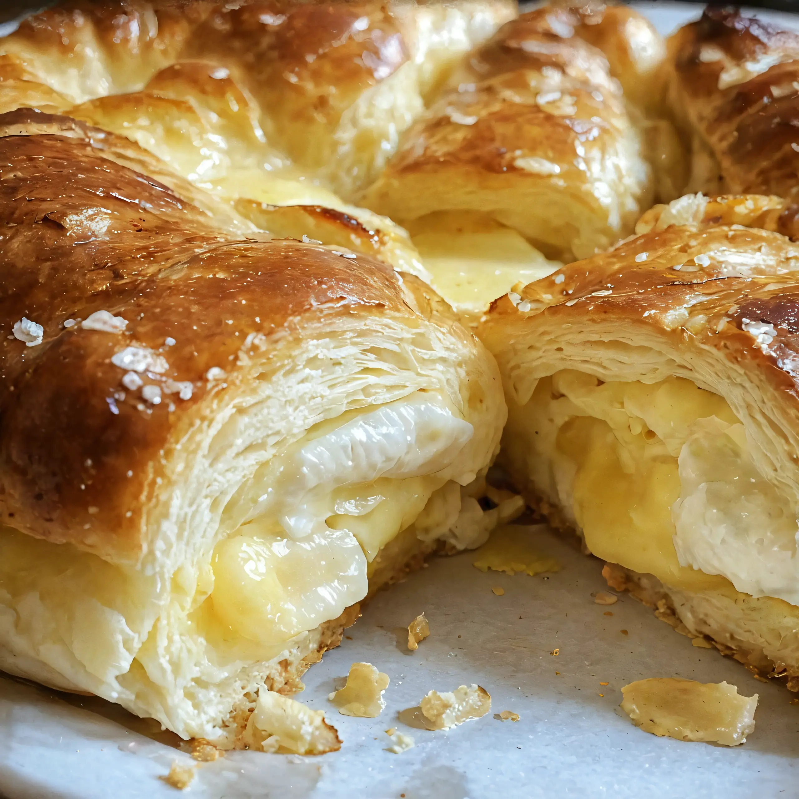 Cheesecake Crescent Roll Casserole