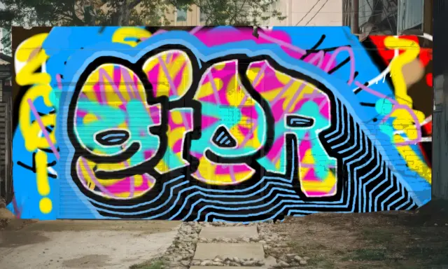 Graffiti artwork by G13R