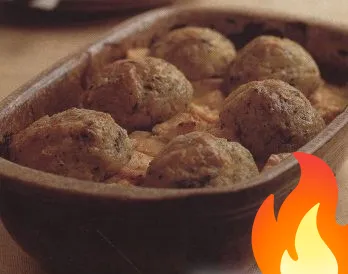 Постер Куриное филе с картофельными клецками