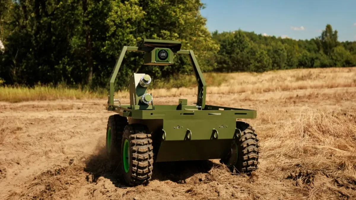 Ukraine Deploys Innovative Robot to Combat Russian Drones