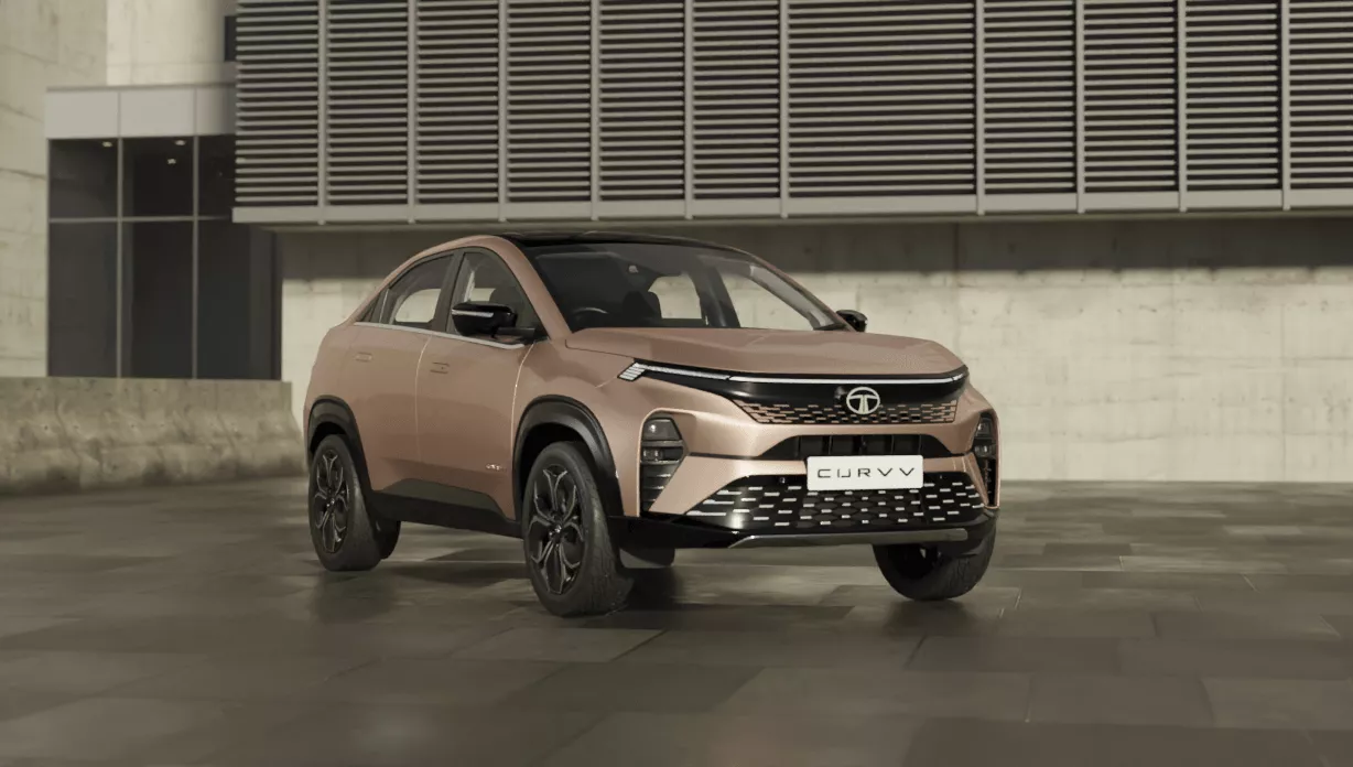 Tata Curvv front view