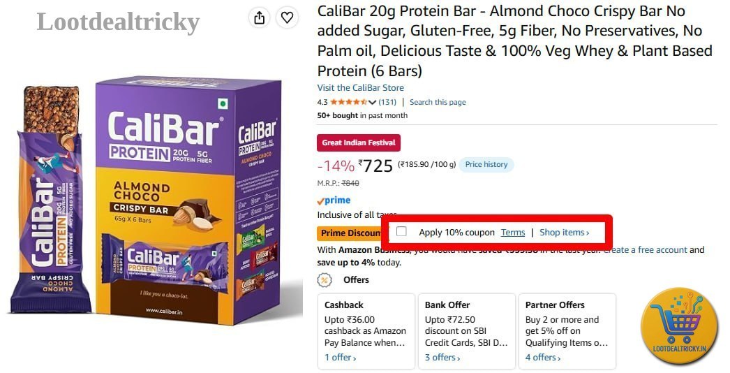 Calibar 20g Protein – Just ₹398 | Exclusive Sale Discount