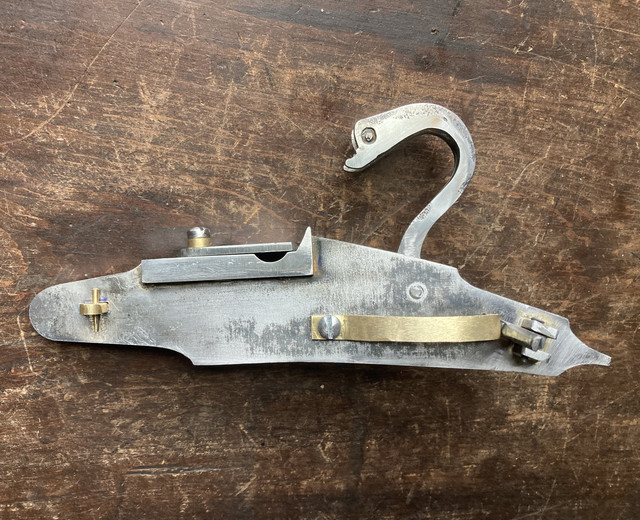 Lock inside cocked