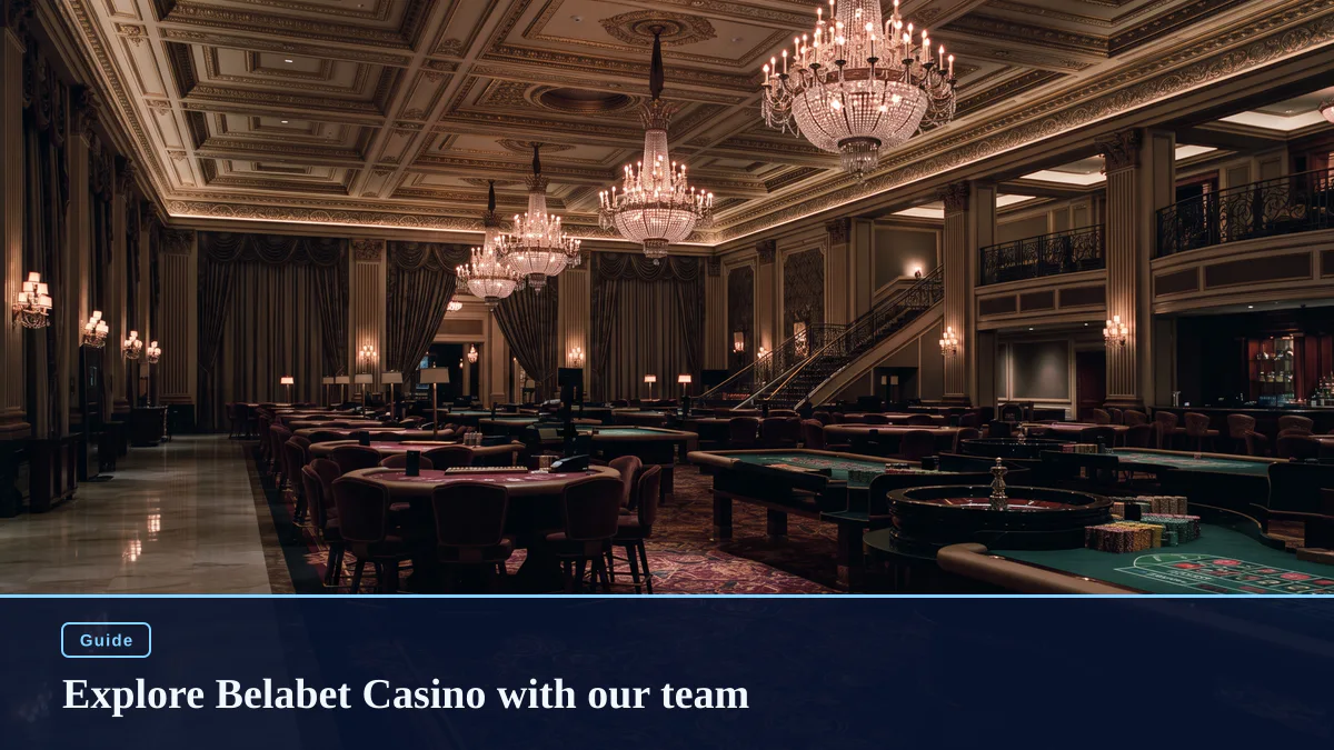Explore Belabet Casino with our team