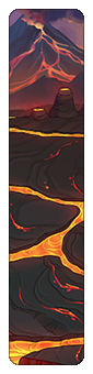 View of a volcano