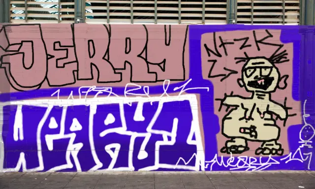 Graffiti artwork by DECAY