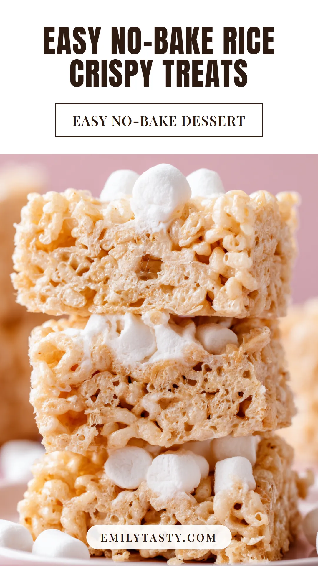Discover how to make easy homemade rice crispy treats that are both chewy and delicious! With just 4 simple ingredients, these classic treats are perfect for satisfying your sweet tooth. Ideal for holiday baking, lunchbox snacks, or a quick dessert, these rice crispy treats are sure to please everyone. Perfect for sharing with friends or family. Click for the full recipe.