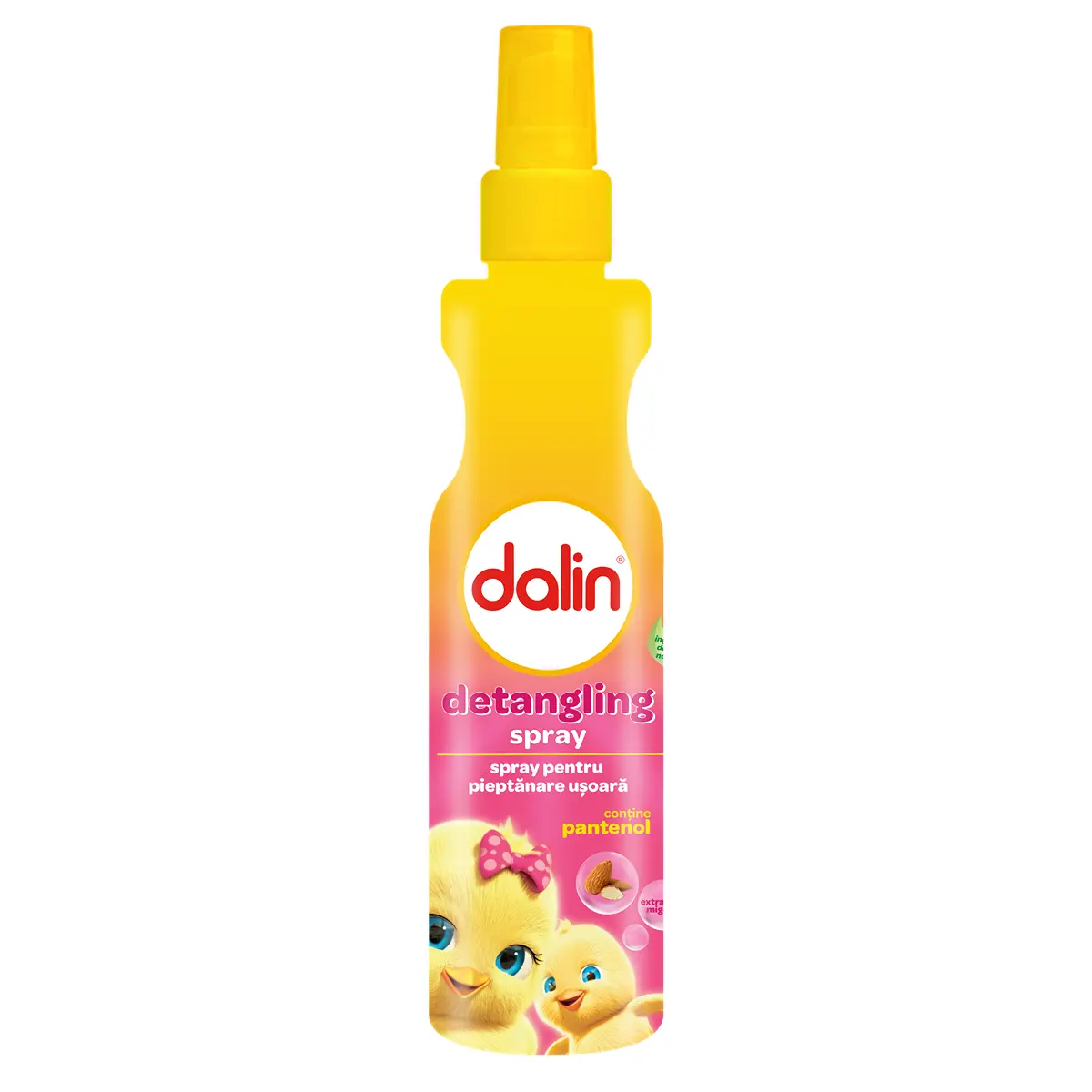 DALIN Spray: Soluția blândă pentru descurcarea părului copiilor
