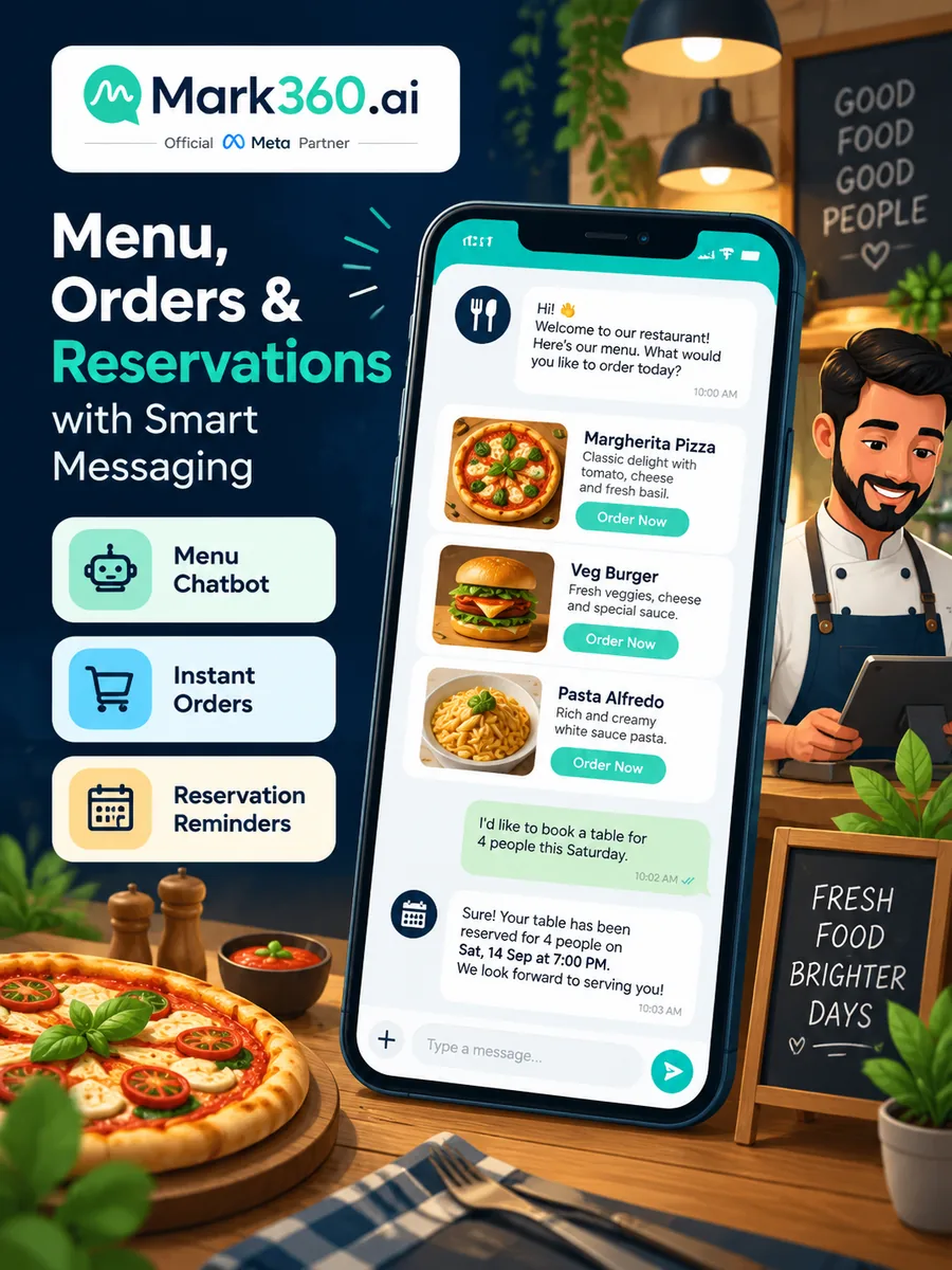WhatsApp Food Ordering for Restaurants: Menu Chatbots, Reservations & Promo Broadcasts — sidebar