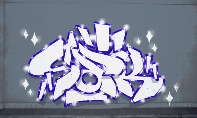 Graffiti artwork by Sark
