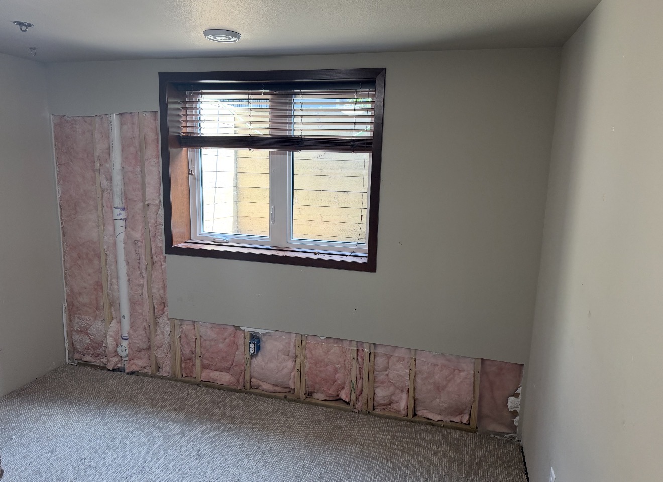 Before - Drywall Repair Job 4, Wall 1