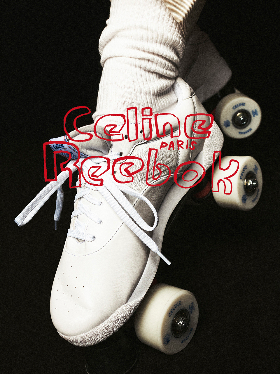 Celine x Reebok Freestyle Lo bianca Sneaker bianca Celine x Reebok Freestyle Lo della collezione 2026