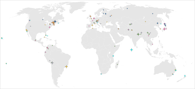 Geography-Competition-Cities-Pins